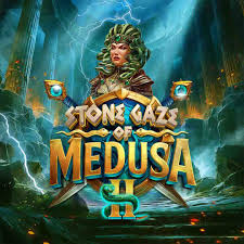 Stone Gaze of Medusa 2 online game logo by Stakelogic on ringospin-casino.es